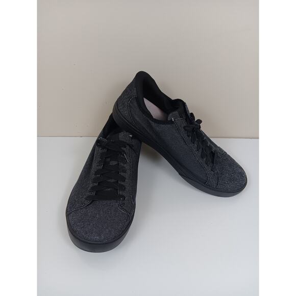 Kizik Irvine Unisex Size M8.5/ W10 Wide Canvas Hands Free Slip On Sneakers Gray - Picture 1 of 9